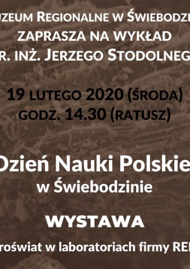 Dzień Nauki Polskiej - 19 lutego 2020 - wykład dr. inż. Jerzego Stodolnego 